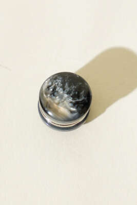 Karışık Desen Eşarp Mıknatısı Siyah Beyaz 