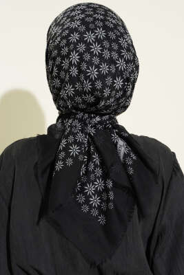 Karışık Desen Flamu Cotton Eşarp Asorti 1 - Başörtüsü