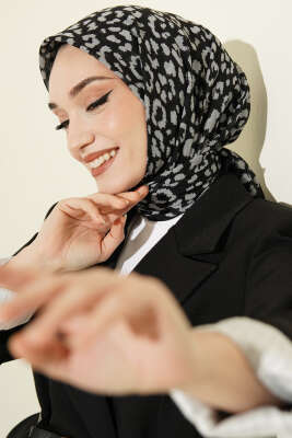 Karışık Desen Flamu Cotton Eşarp Asorti 11 