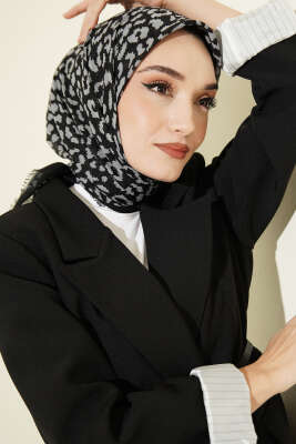 Karışık Desen Flamu Cotton Eşarp Asorti 11 - Başörtüsü