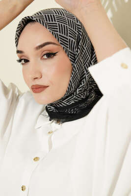 Karışık Desen Flamu Cotton Eşarp Asorti 2 - Başörtüsü