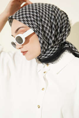 Karışık Desen Flamu Cotton Eşarp Asorti 3 - Başörtüsü