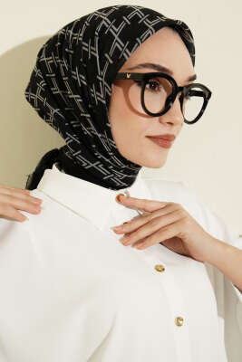 Karışık Desen Flamu Cotton Eşarp Asorti 5 - Başörtüsü