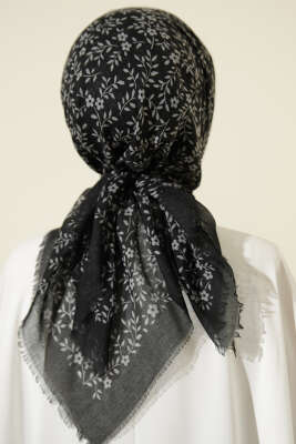 Karışık Desen Flamu Cotton Eşarp Asorti 6 - Başörtüsü