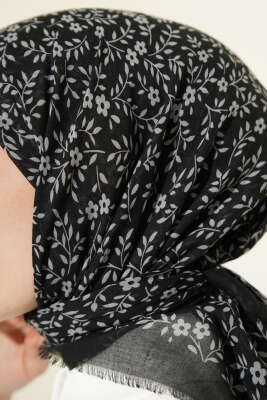 Karışık Desen Flamu Cotton Eşarp Asorti 6 - Başörtüsü