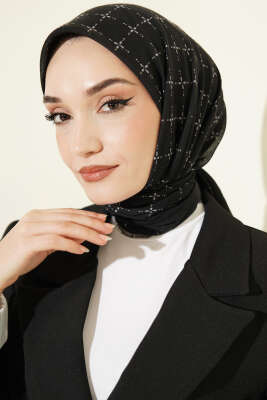 Karışık Desen Flamu Cotton Eşarp Asorti 8 - Başörtüsü