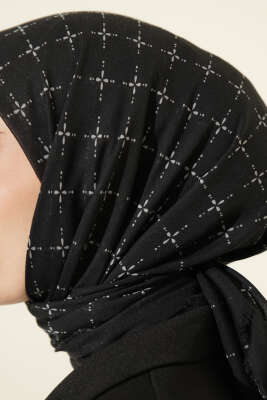 Karışık Desen Flamu Cotton Eşarp Asorti 8 - Başörtüsü