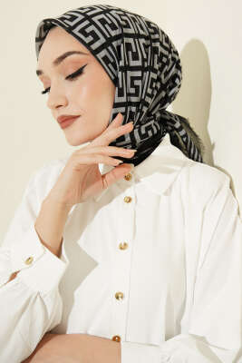 Karışık Desen Flamu Cotton Eşarp Asorti 9 - SİNEM EŞARP