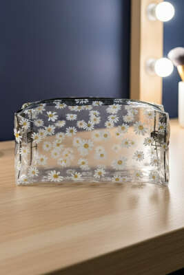 Karışık Desenli Makyaj Çantası Asorti 11 