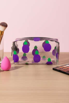 Karışık Desenli Makyaj Çantası Asorti 15 