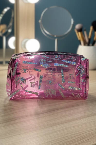 Karışık Desenli Makyaj Çantası Asorti 3 - Günün Seçilenleri