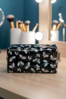 Karışık Desenli Makyaj Çantası Asorti 5 