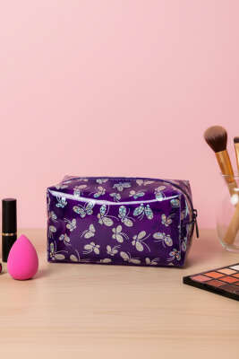 Karışık Desenli Makyaj Çantası Asorti 6 