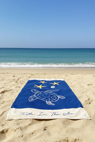 Karışık Desenli Yüksek Emici Plaj Havlusu Asorti 3 - Banyo Havlusu