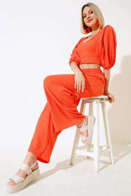 Karpuz Kol İkili Takım Oranj 