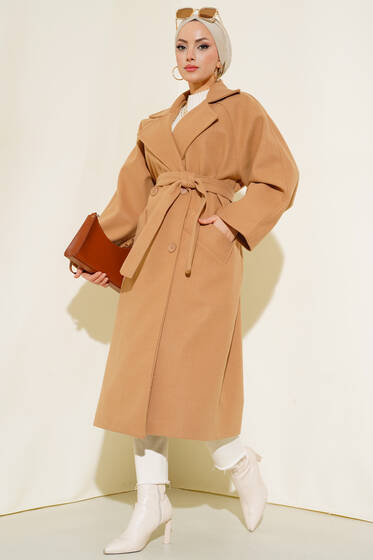 Kaşe Kuşaklı Kaban Latte - Kaban