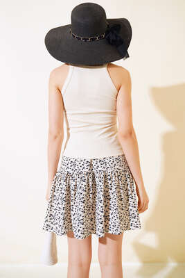 Kaşkorse Askılı Body Krem - Kadın Giyim Modelleri