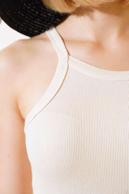 Kaşkorse Askılı Body Krem - Kadın Giyim Modelleri