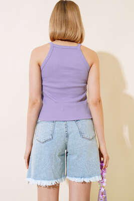 Kaşkorse Askılı Body Lila - Kadın Giyim Modelleri