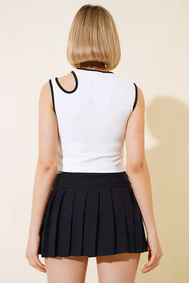 Kaşkorse Bluz Ekru - Kadın Giyim Modelleri