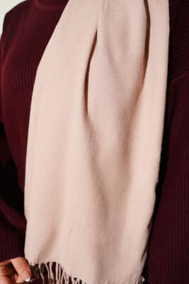 Kaşmir Omuz Şalı Latte - Omuz Şalı