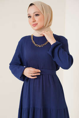 Kat Detaylı Bürümcük Elbise Parlement - ÇOK SATANLAR