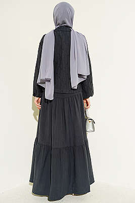 Kat Kat Tensel Jileli Takım Füme - İkili Takım