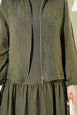 Kat Kat Tensel Jileli Takım Haki - İkili Takım