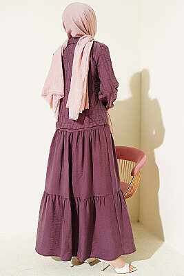 Kat Kat Tensel Jileli Takım Magenta - İkili Takım