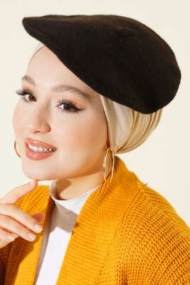 Keçe Basic Ressam Şapka Acı Kahve - ÇERÇİ ŞAPKA