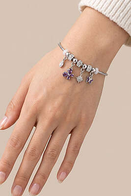 Kelebek Figürlü Bileklik Asorti 5 - KONYALI BİJUTERİ