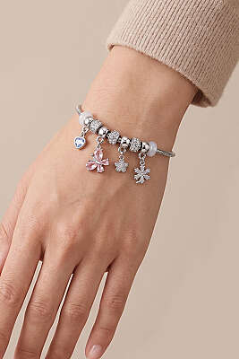 Kelebek Figürlü Bileklik Asorti 6 - KONYALI BİJUTERİ