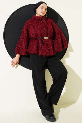 Kemerli Kuzu Panço Bordo - Panço