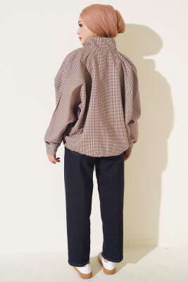 Kemerli Mom Kot Pantolon Lacivert - Pantolon