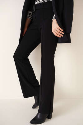 Kemerli Salaş Pantolon Siyah - Pantolon