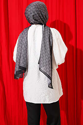 Kendinden Kemer Detaylı Gömlek Ekru - Gömlek