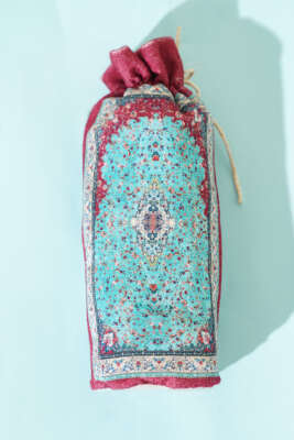 Keseli Motifli Seccade Bordo - SECCADE