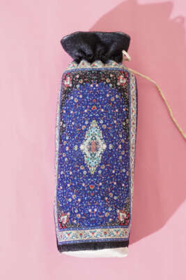 Keseli Motifli Seccade Lacivert - SECCADE