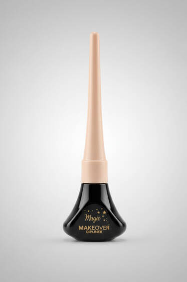 Keskin Bakışlar İçin Uzun Süre Kalıcı Mat Siyah Dipliner - Göz Makyajı