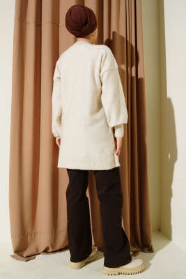 Kiraz Salkımlı Kabartma Yumoş Triko Tunik Taş - 300-500 TL Ürünler