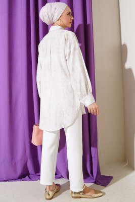 Kırışık Dokulu Basic Gömlek Taş - 300-500 TL Ürünler