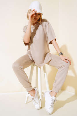 Kısa Kol Salaş İkili Takım Taş 