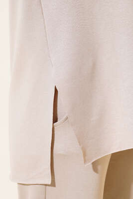 Kısa Kol Salaş İkili Takım Taş - Kadın Giyim Modelleri