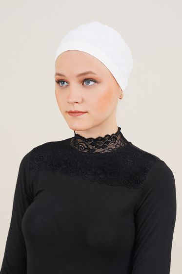 Klasik Model Beyaz Bone - Black&White