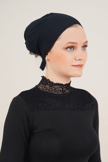 Klasik Model Siyah Bone - Black&White