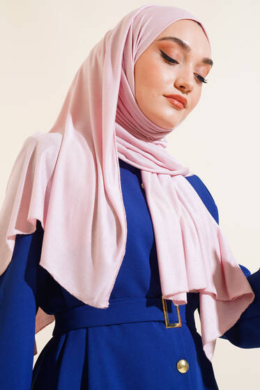 Klasik Penye Şal Kiraz Çiçeği - Düz Şal