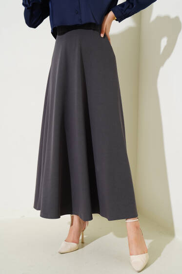 Kloş Model Etek Füme - Yılın Fırsatı