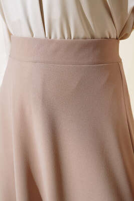 Kloş Model Etek Vizon - Uzun Etek