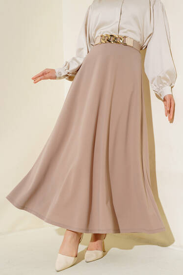 Kloş Model Etek Vizon - Yılın Fırsatı