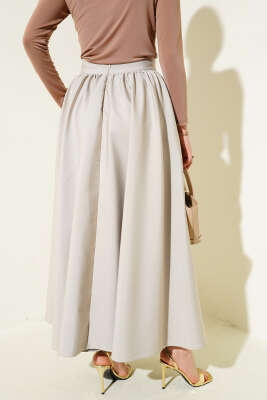 Kloş Tafta Etek Taş - Uzun Etek